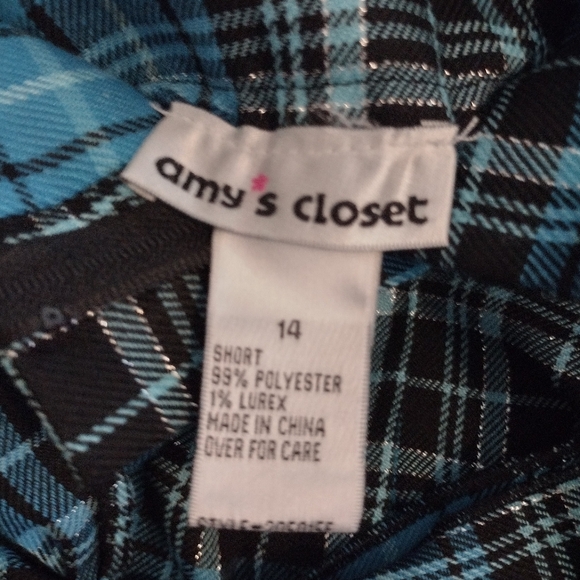 NWT Girls Blouse Short Sleeve and skort set - Picture 7 of 7